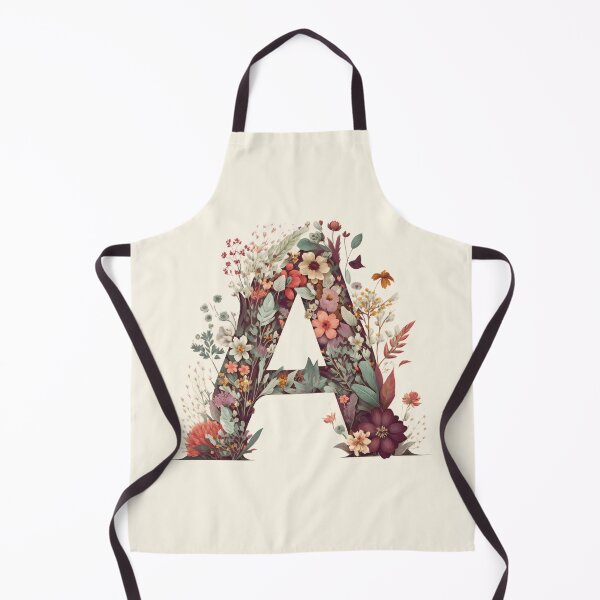 Item preview, Floral A Monogram - Vintage Botanical Initial designed and sold by BinormalStuidos.
