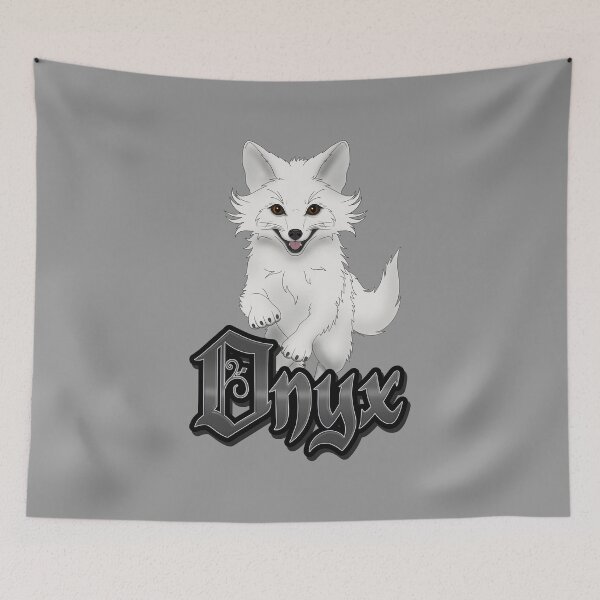 Item preview, Quicksilver Inspired, Onyx the Fox designed and sold by DappledMoon.