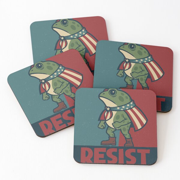 Item preview, Portland Frog resist The Hop Brigade Protest designed and sold by YourArt7.