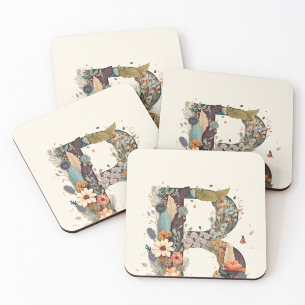 Item preview, Floral B Monogram - Vintage Botanical Initial designed and sold by BinormalStuidos.