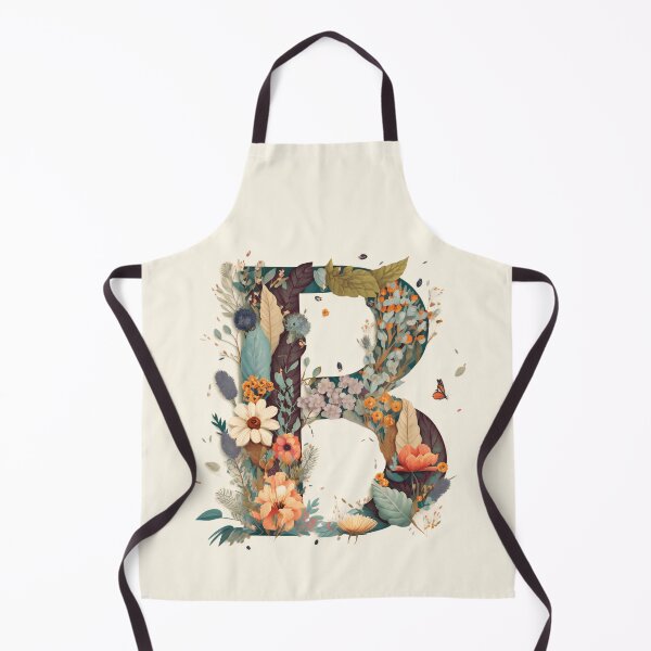 Item preview, Floral B Monogram - Vintage Botanical Initial designed and sold by BinormalStuidos.