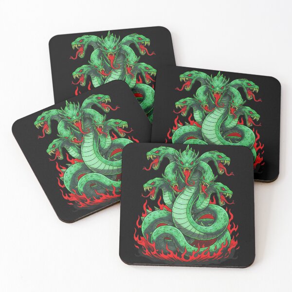 Item preview, Hexed Horror Hydra Monster designed and sold by CoffinsArt.