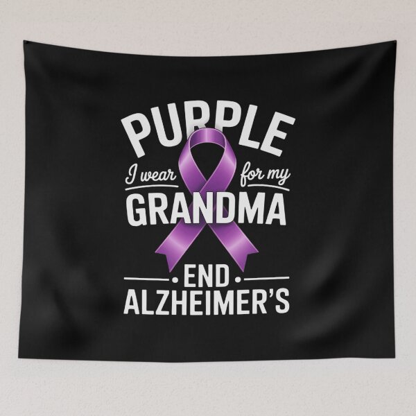 Item preview, Grandma Support Alzheimers Awareness designed and sold by FranzFriesen.