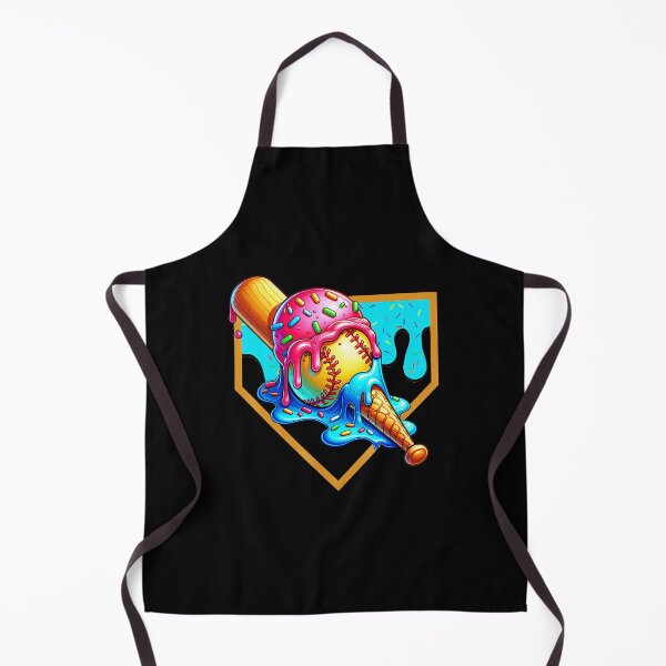Item preview, Baseball Dripping Ice Cream Drip Youth Boys Baseball designed and sold by miaa-artistshop.