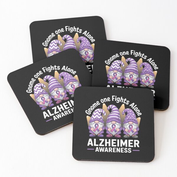 Item preview, Gnomes Support Alzheimer Awareness designed and sold by AmparoBoyle.