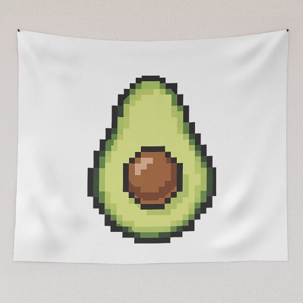 Item preview, Pixel Art Avocado Healthy Food Retro designed and sold by k3rstman1.