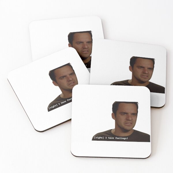 Item preview, nick miller i have feelings funny meme relatable designed and sold by fish tank shop .