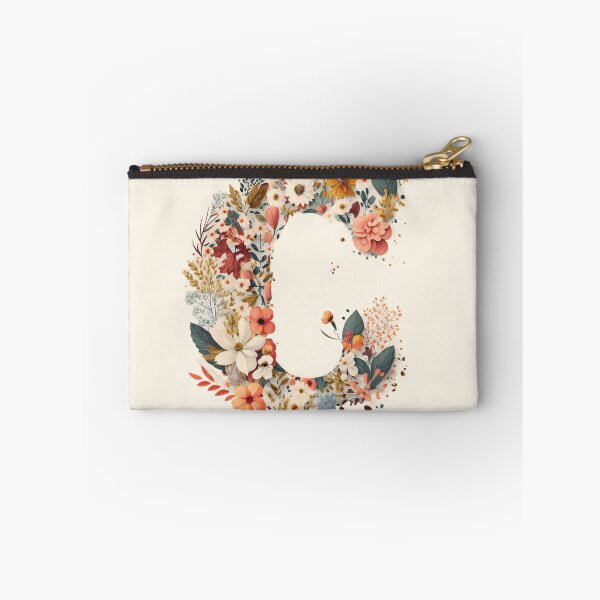 Item preview, Floral C Monogram - Vintage Botanical Initial designed and sold by BinormalStuidos.