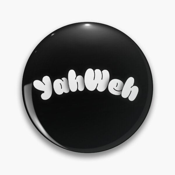Item preview, Yahweh Bubble Letter Design – Minimal White & Black Christian Streetwear designed and sold by SupremeTeez.