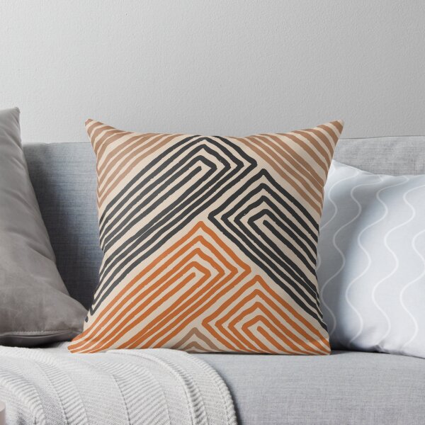 Item preview, Lincoln Square - Orange Creme designed and sold by Traci Pollard Design Studio.