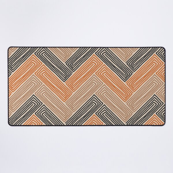 Item preview, Lincoln Square - Orange Creme designed and sold by Traci Pollard Design Studio.