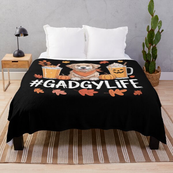Item preview, Gadgy Life Fall Coffee Thanksgiving Pumpkin Autumn Dog Lover designed and sold by ValerieRodrigue.