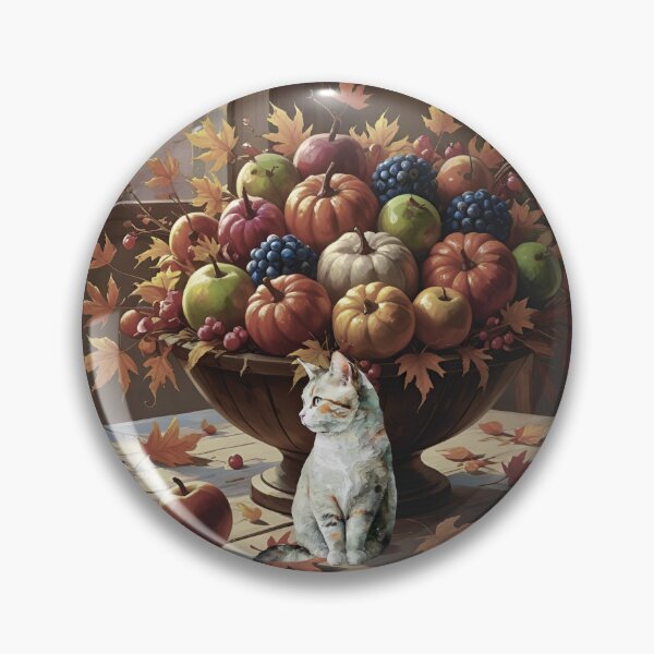 Item preview, Mr. Whiskers and Pumpkins designed and sold by Liz Redbrake.