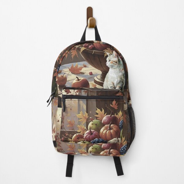 Item preview, Mr. Whiskers and Pumpkins designed and sold by Liz Redbrake.