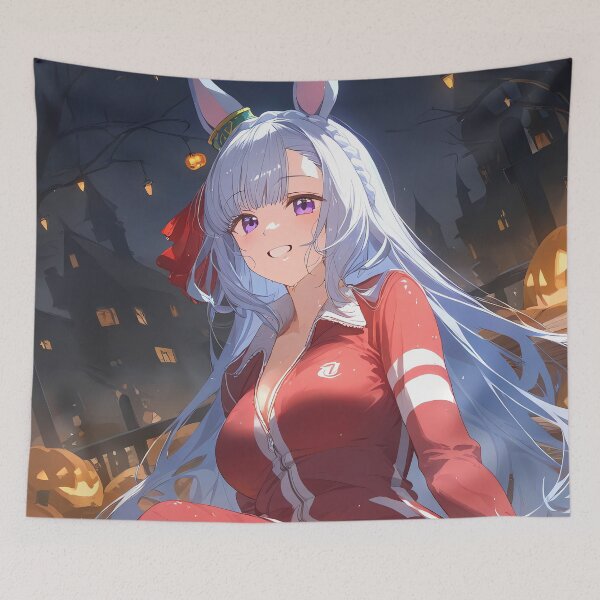 Item preview, Mejiro Ardan Halloween Night Glow Uma Musume Pretty Derby designed and sold by HumbertoValveno.