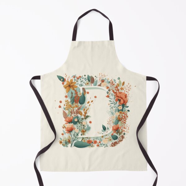 Item preview, Floral D Monogram - Vintage Botanical Initial designed and sold by BinormalStuidos.