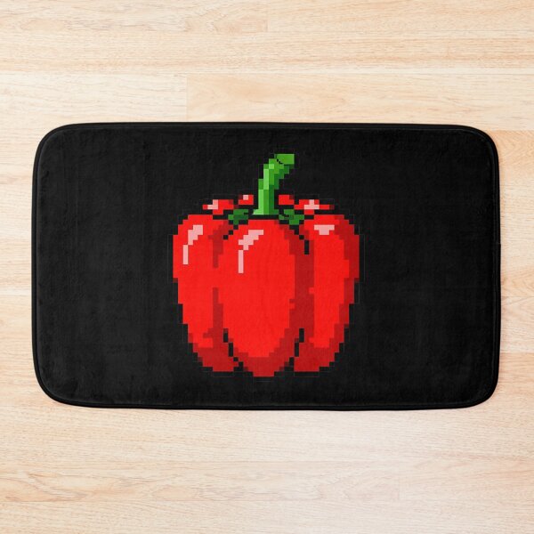 Item preview, Red Bell Pepper Pixel Art Retro Veggie designed and sold by k3rstman1.