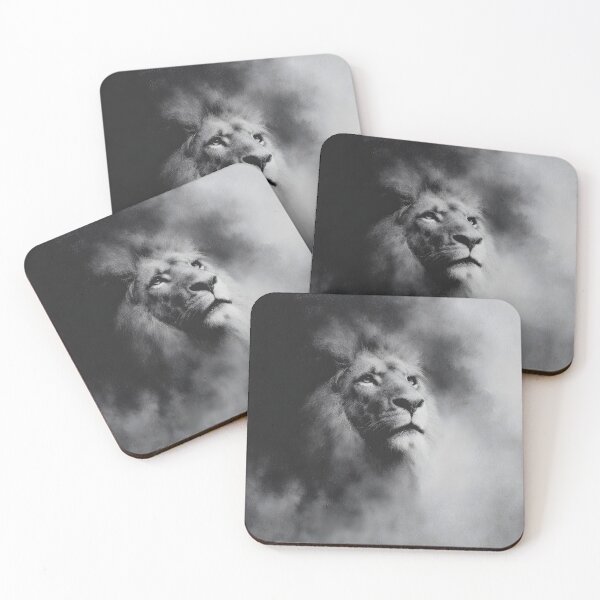Item preview, Black and white sketch of a beautiful lion designed and sold by dcrc.