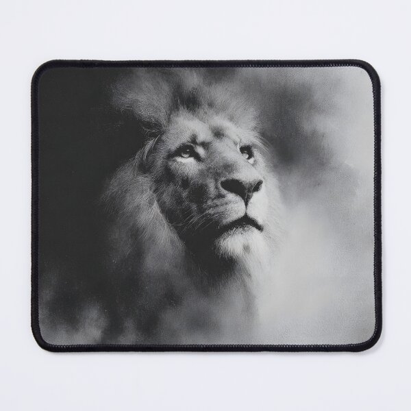 Item preview, Black and white sketch of a beautiful lion designed and sold by dcrc.