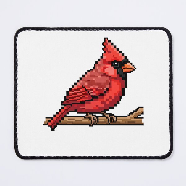 Item preview, Red Cardinal Pixel Art Bird 8-Bit designed and sold by k3rstman1.