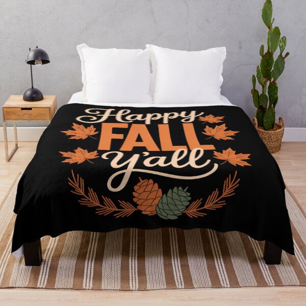 Item preview, Happy Fall Y'all Fall Turkeys Happy Thanksgiving designed and sold by ValerieRodrigue.