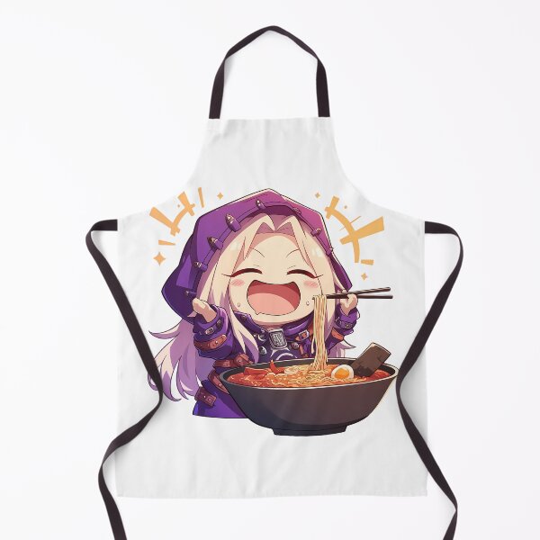Item preview, Illyasviel von Einzbern Enjoying Ramen Fate Stay Night Chibi Anime designed and sold by Raslbazola.