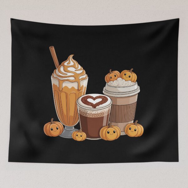 Item preview, Pumpkin Spice Latte Fall Coffee Thanksgiving designed and sold by ValerieRodrigue.