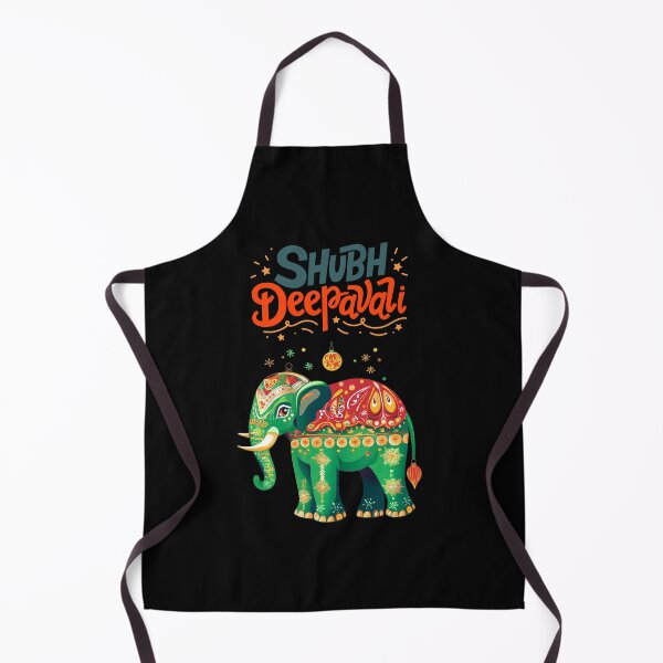Item preview, Indian Festival of Lights | Shub Dipaavali , Happy Diwali ver10c | Indian Deepavali Celebration with Diyas, Rangoli & Lord Ganesha | Hindu Festival Art & Gifts|yoga designed and sold by CosmicNook1.