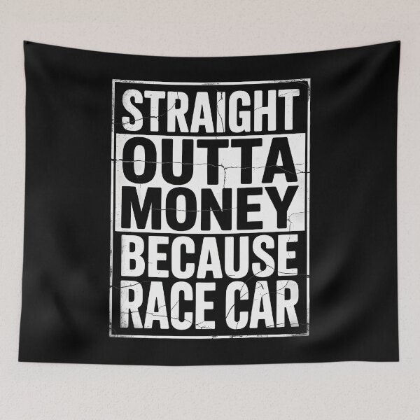 Item preview, Drag Racing Straight Outta Money Race Car designed and sold by Moon-Ape.