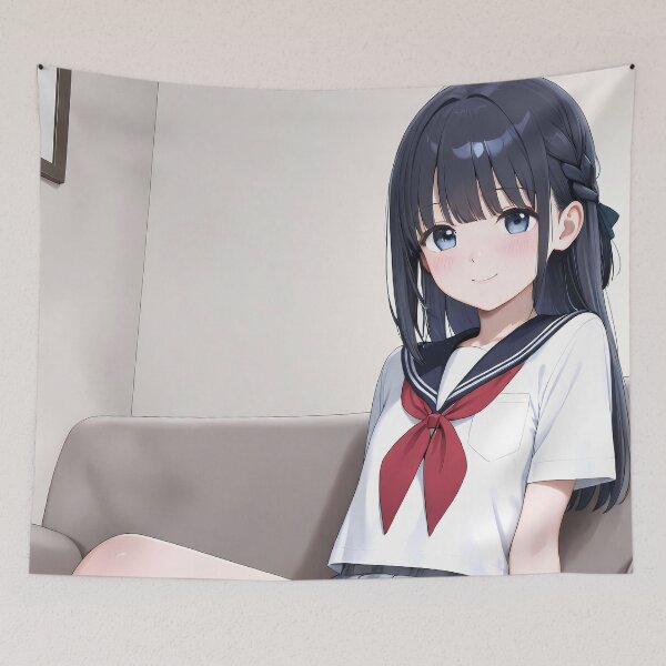 Item preview, Shoko Makinohara School Uniform Bunny Girl Senpai Anime designed and sold by HumbertoValveno.