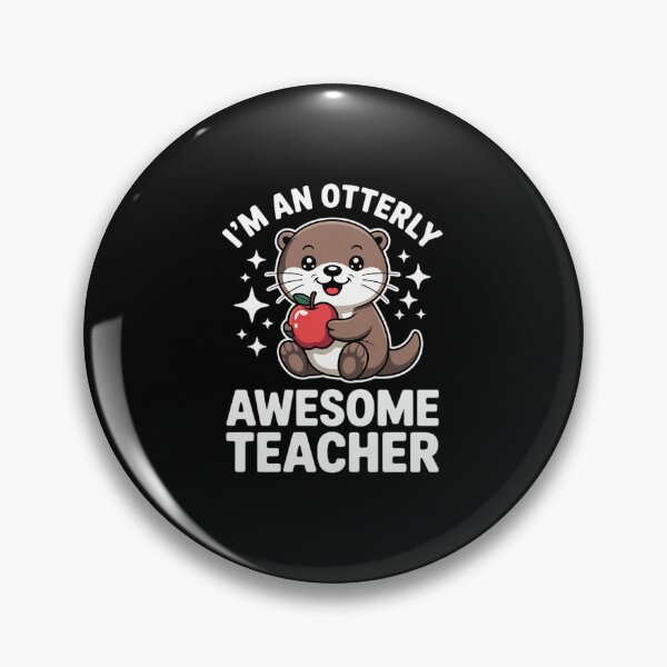 Item preview, Funny Teacher Otter Pun Awesome Joke School designed and sold by DrewLeuschke.