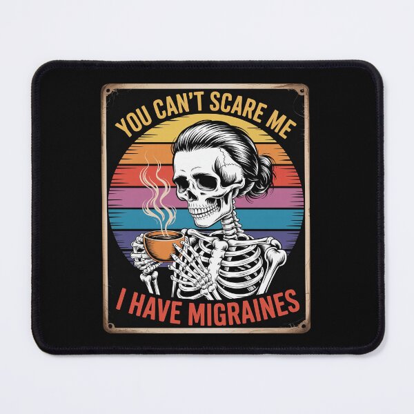 Item preview, Funny Skeleton Migraine Awareness Headache designed and sold by RayArmstrong.