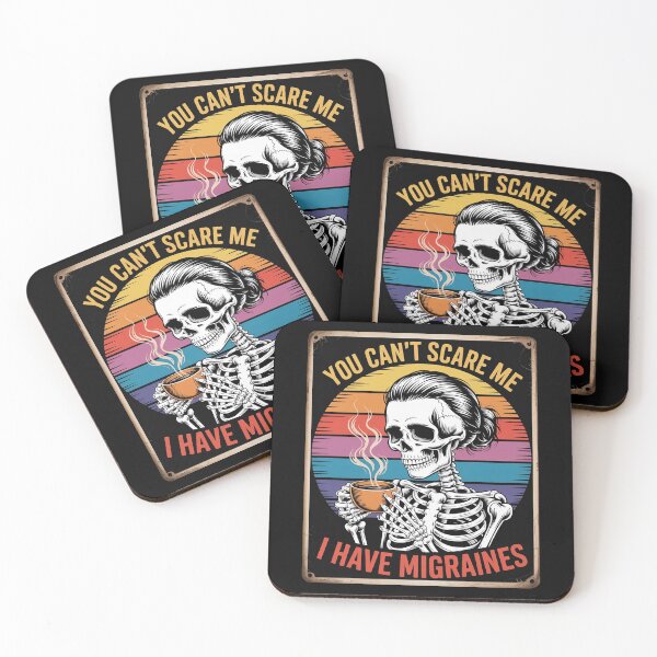 Item preview, Funny Skeleton Migraine Awareness Headache designed and sold by RayArmstrong.