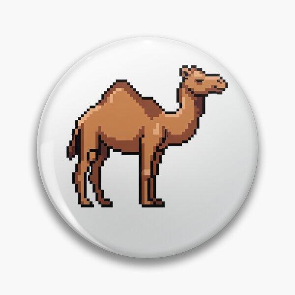 Item preview, Desert Camel Pixel Art Retro Game Style designed and sold by k3rstman1.
