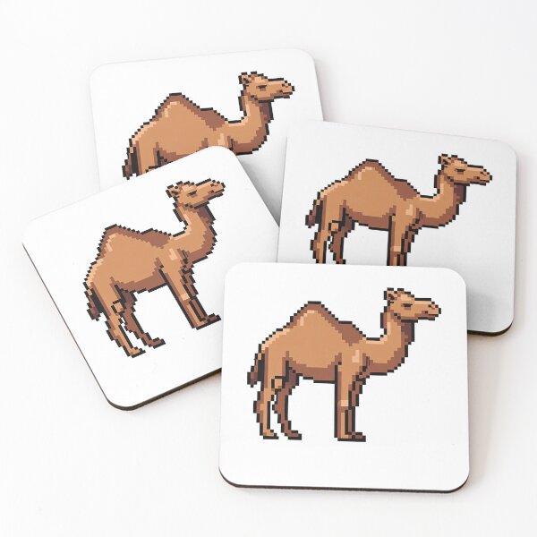Item preview, Desert Camel Pixel Art Retro Game Style designed and sold by k3rstman1.
