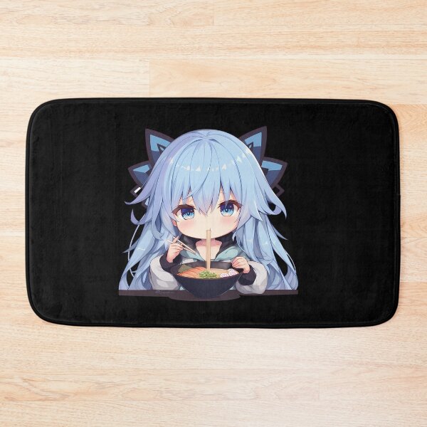 Item preview, Tobiichi Origami Eating Ramen Date A Live Chibi Anime designed and sold by Raslbazola.