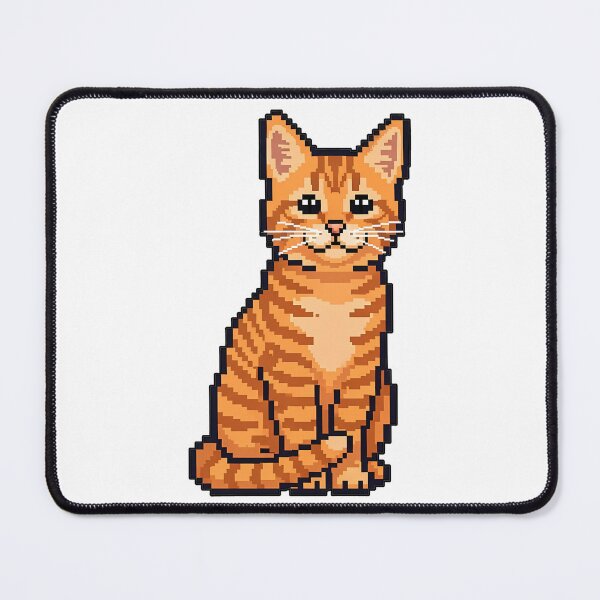 Item preview, Pixel Art Orange Tabby Cat Retro designed and sold by k3rstman1.