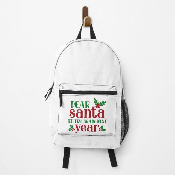 Item preview, Dear Santa I’ll Try Again Next Year – Funny Christmas Quote designed and sold by NotasCreativa.