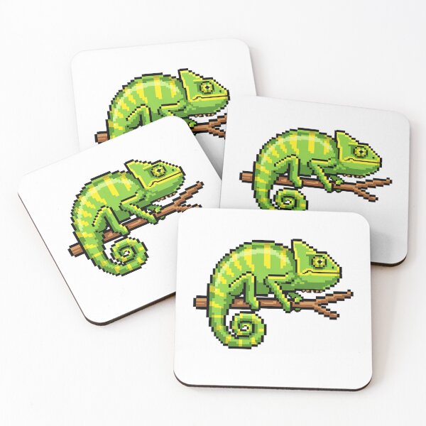 Item preview, Chameleon Pixel Art Retro Gaming designed and sold by k3rstman1.