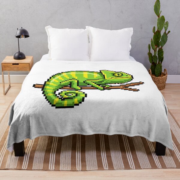Item preview, Chameleon Pixel Art Retro Gaming designed and sold by k3rstman1.