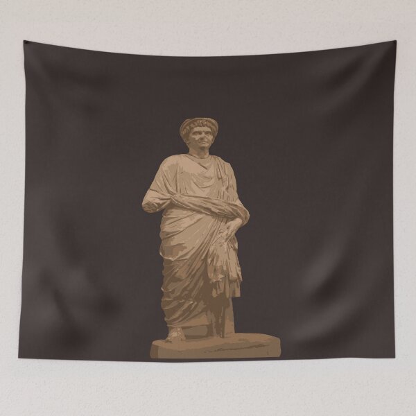 Item preview, Statue of A Roman Priest Wearing A Toga  designed and sold by taiche.