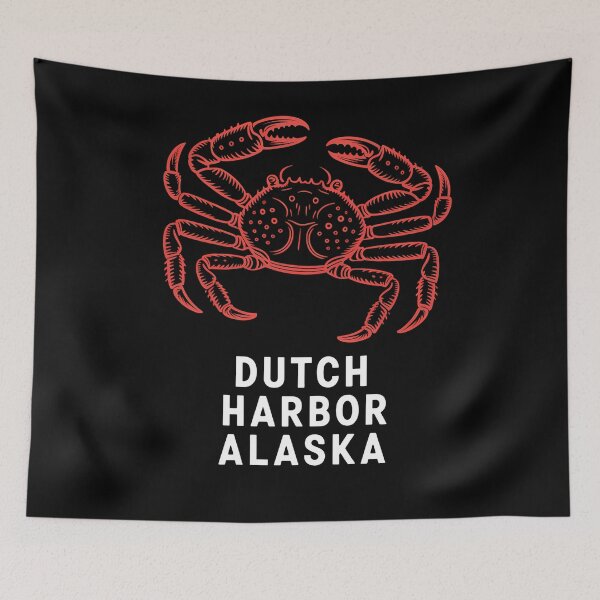 Item preview, Dutch Harbor Alaska Crab - Alaskan Red King Crab Legs designed and sold by Moon-Ape.