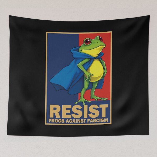Item preview, Frogs Against Fascism. designed and sold by EunsooLee.