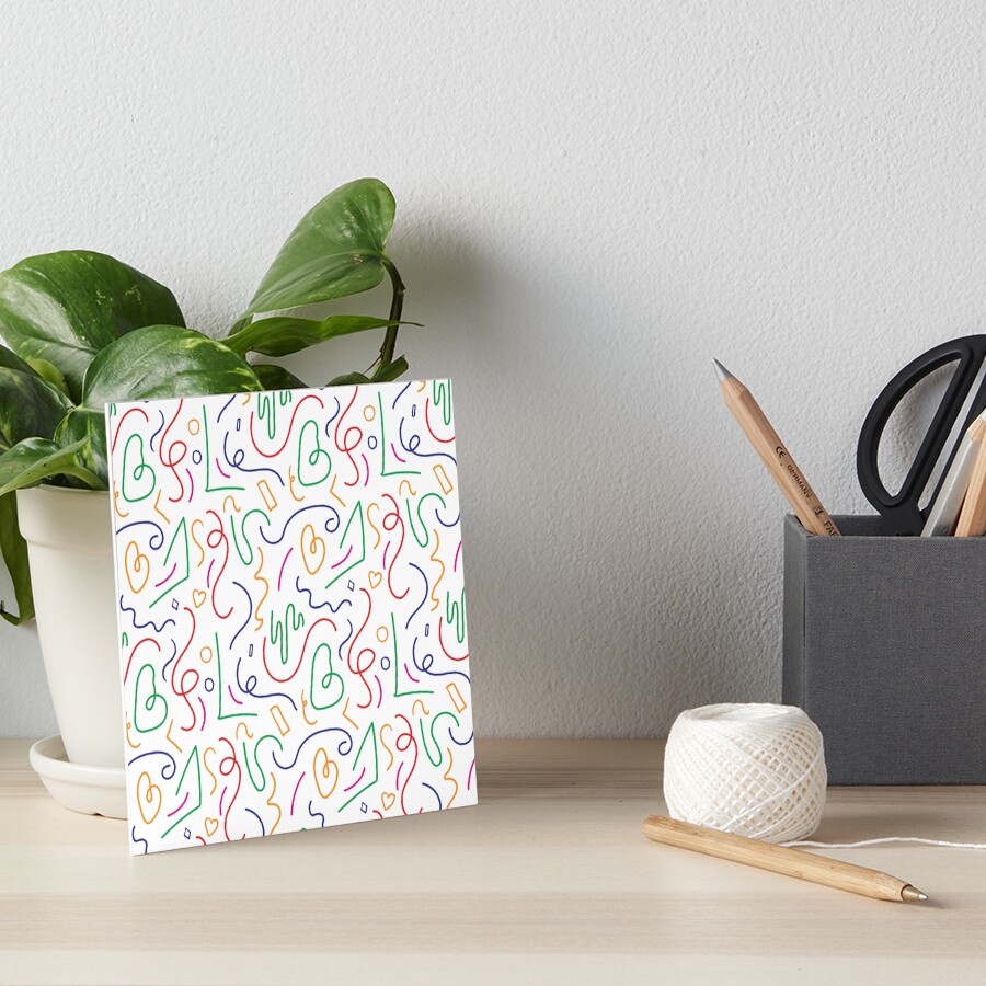 Item preview, Art Board Print designed and sold by Gradasee.