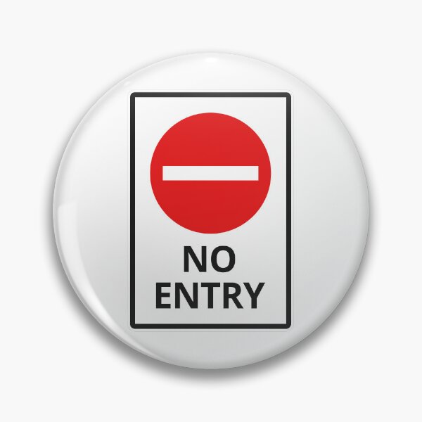 Item preview, No Entry Street Sign Graphic designed and sold by THP Creative.