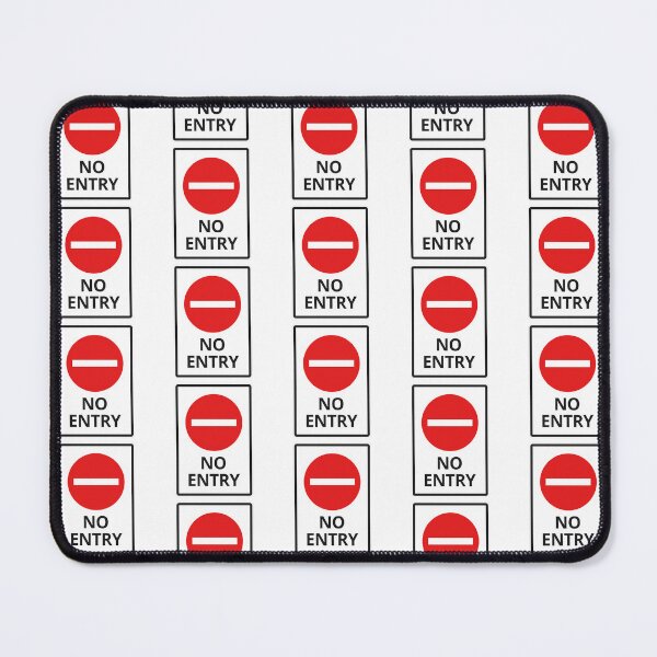 Item preview, No Entry Street Sign Graphic designed and sold by THP Creative.