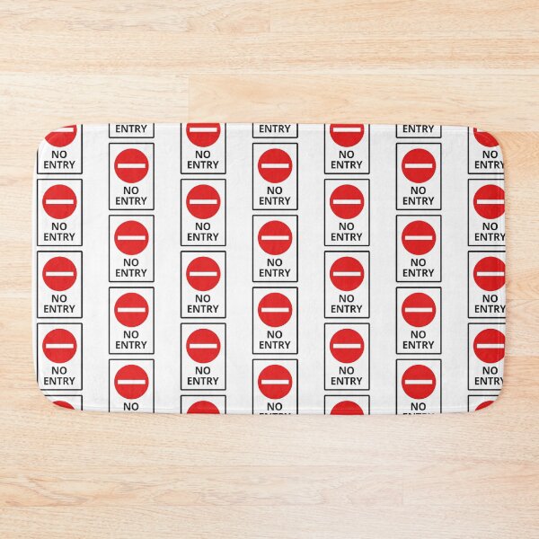 Item preview, No Entry Street Sign Graphic designed and sold by THP Creative.