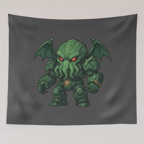 Item preview, Mecha Cthulhu – Cosmic Horror in Power Armor designed and sold by NerdHoard.