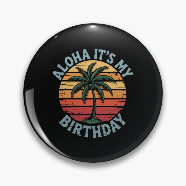Item preview, Birthday Bday Party Hawaii designed and sold by CookWorldLaughs.