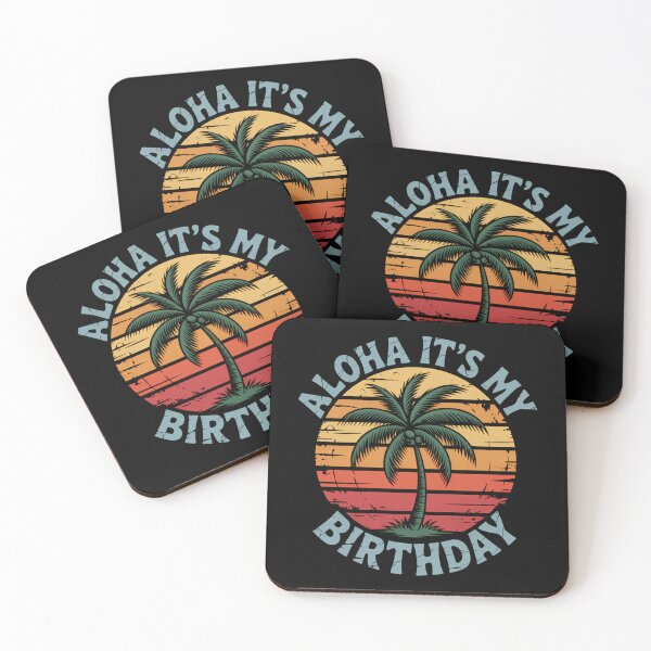 Item preview, Birthday Bday Party Hawaii designed and sold by CookWorldLaughs.